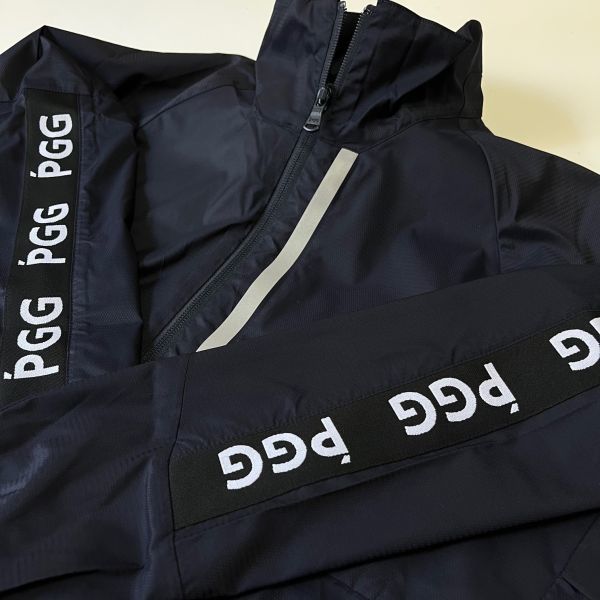 【新品・正規品】PGG/PEARLY GATES パーリーゲイツ ／メンズ タフレックスストレッチフルジップアウターNV《サイズ4》