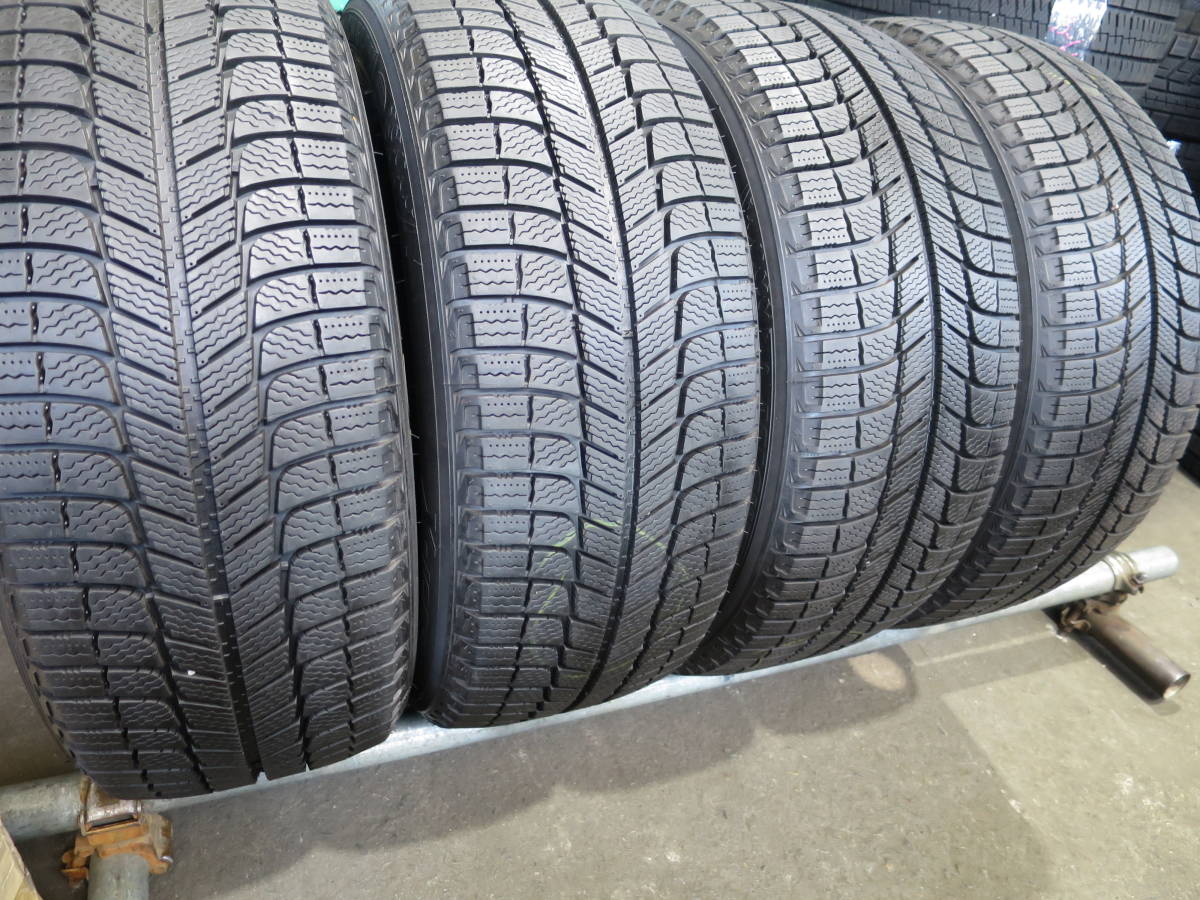 バリ山 225/55R17 101H ◇ミシュラン X-ICE◇ 4本 B694 スタッドレス