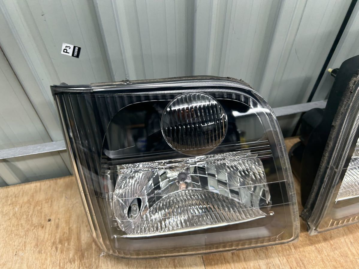 レンズ コーティング 済み スバル サンバー 純正 ヘッドライト