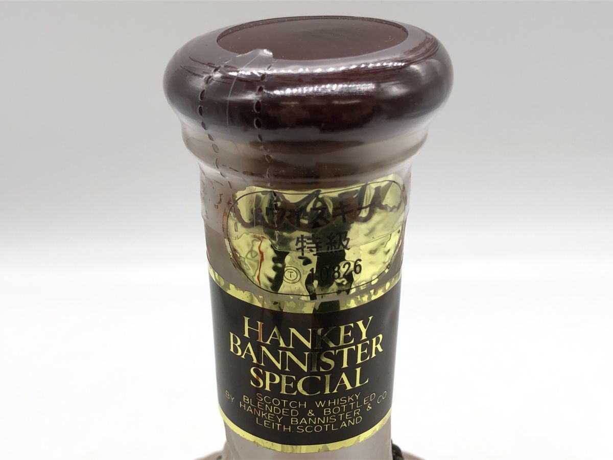 0940-006S⑤21953 お酒 750ml 43% HANKEY BANNISTER SPECIAL ハンキー 