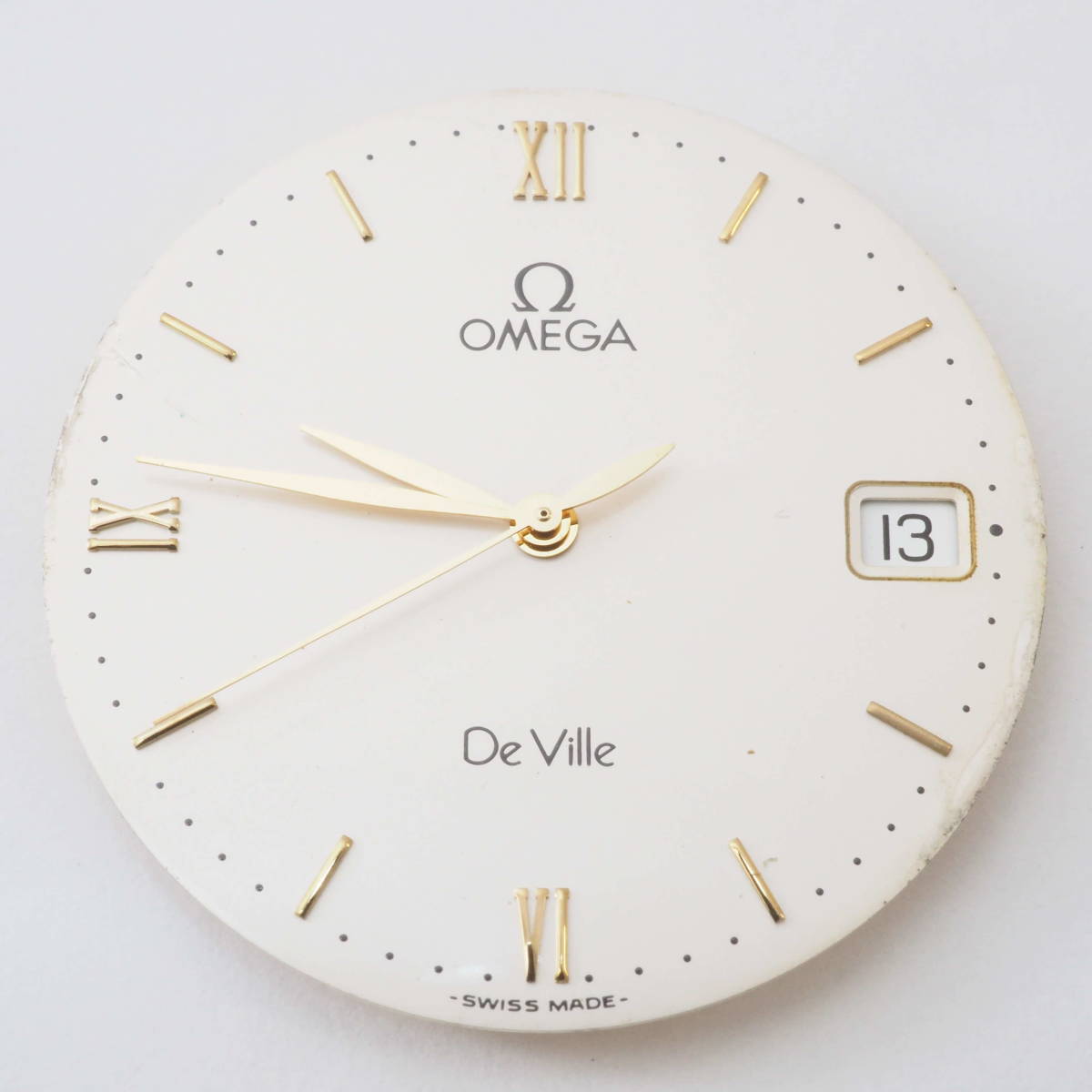 デビル オメガ OMEGA デイト クォーツ Ville De Cal.1432 cal.1432 美 