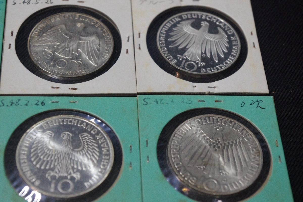 アメリカ1ドル銀貨 1881/85/1922/23/25他数枚 ドイツ五輪他 世界