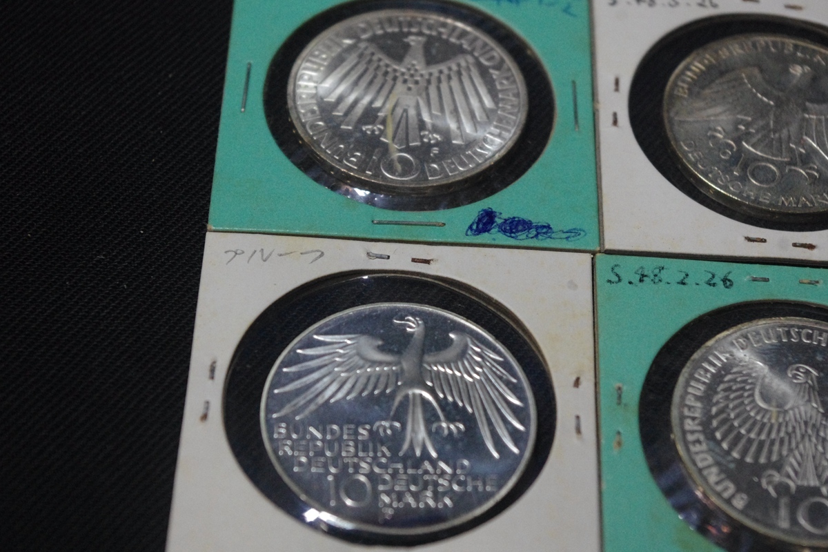 アメリカ1ドル銀貨 1881/85/1922/23/25他数枚 ドイツ五輪他 世界