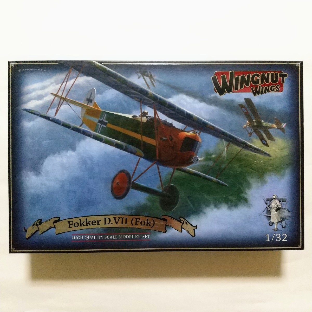 絶版キット ウィングナットウィングス 1/32 フォッカー D.VII