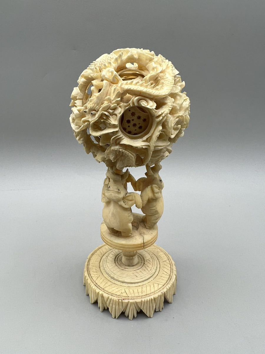N0534天球儀 白材芯料 彫刻 中国美術 重量145g 中国美術 ⁄ 香り天球
