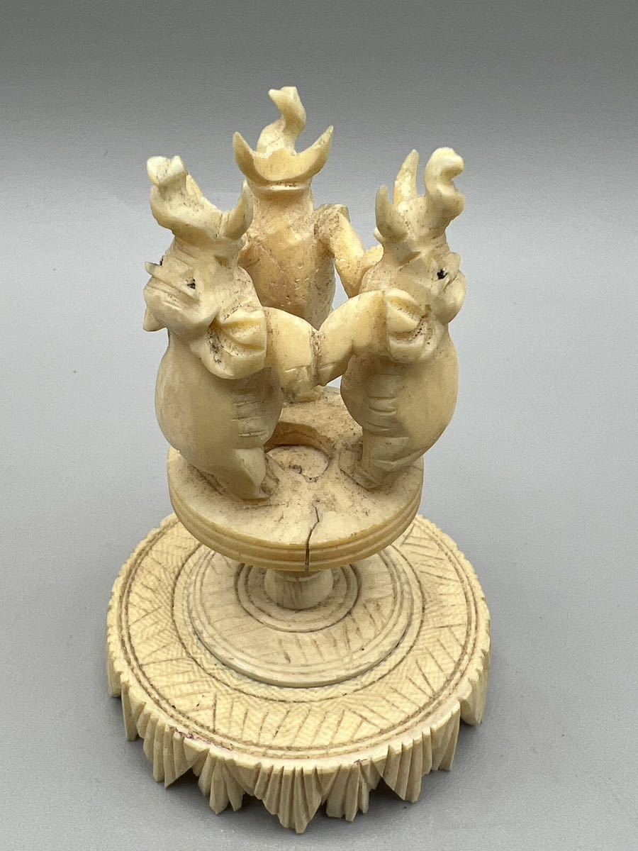 N0534天球儀 白材芯料 彫刻 中国美術 重量145g 中国美術 ⁄ 香り天球