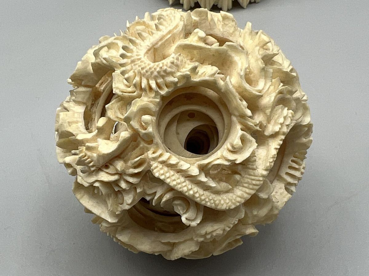 N0534天球儀 白材芯料 彫刻 中国美術 重量145g 中国美術 ⁄ 香り天球