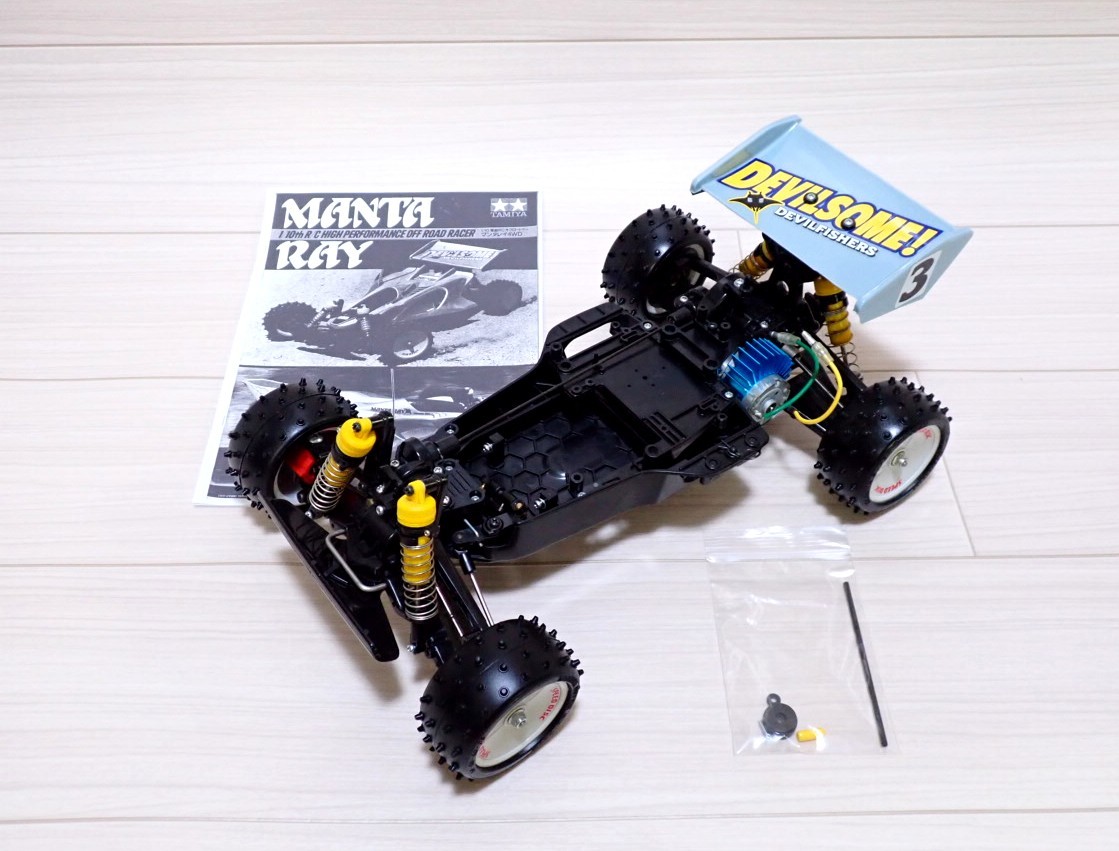 1/10 タミヤ マンタレイ 4WD シャーシ オフロード バギー タミヤ 1⁄10