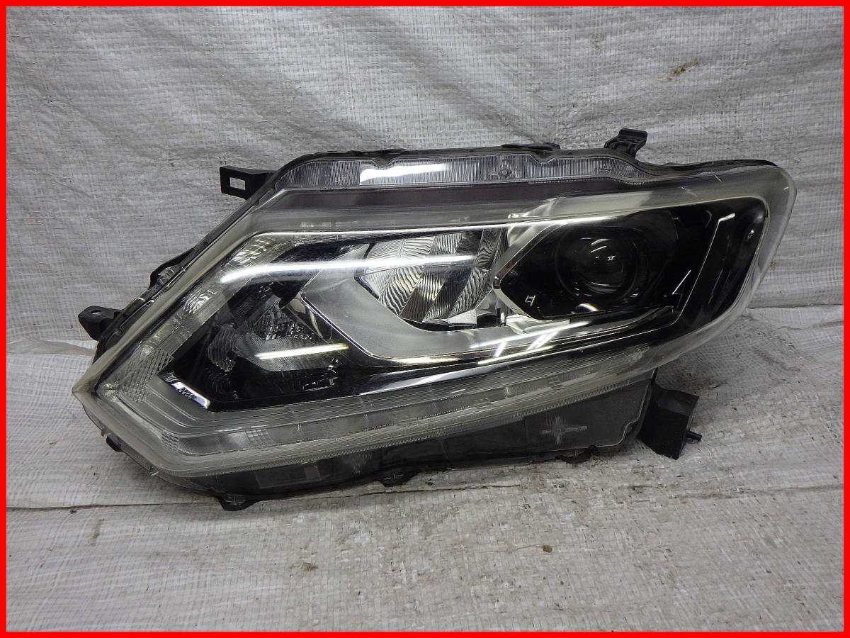 T32/NT32 前期 エクストレイル LED左ヘッドライト左ライト 左 左側