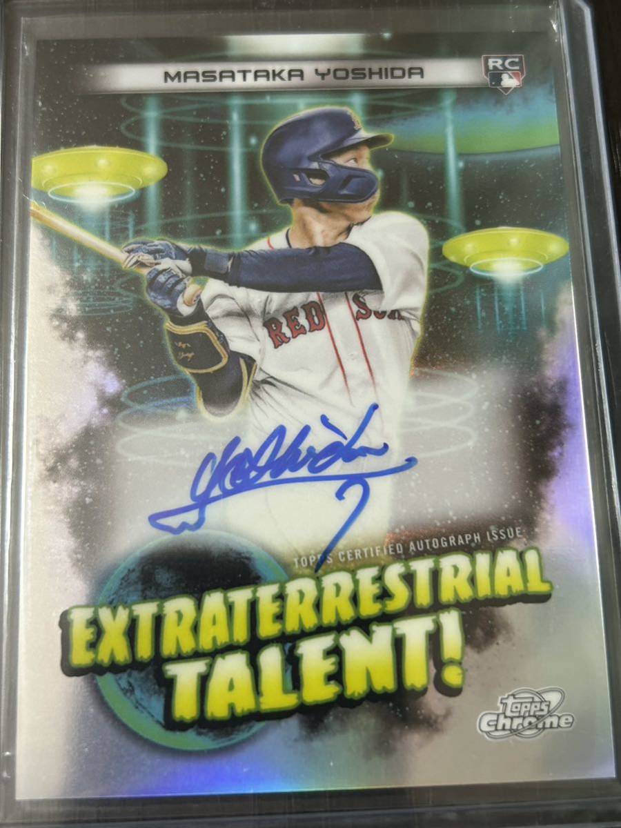 2023 TOPPS COSMIC CHROME Rookie Auto MASATAKA YOSHIDA 吉田正尚