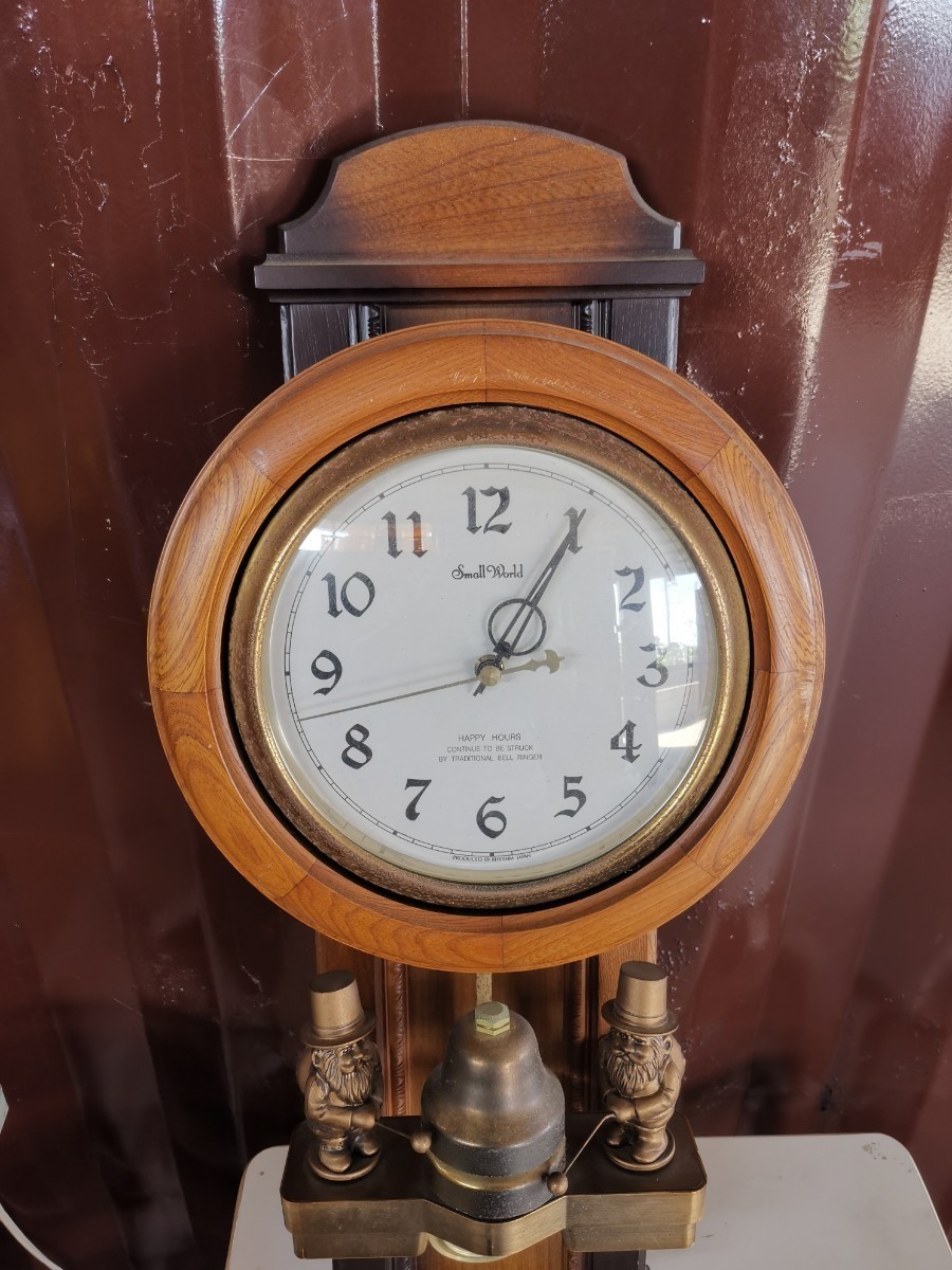 small world リズム時計工業 スモールワールド 振り子時計