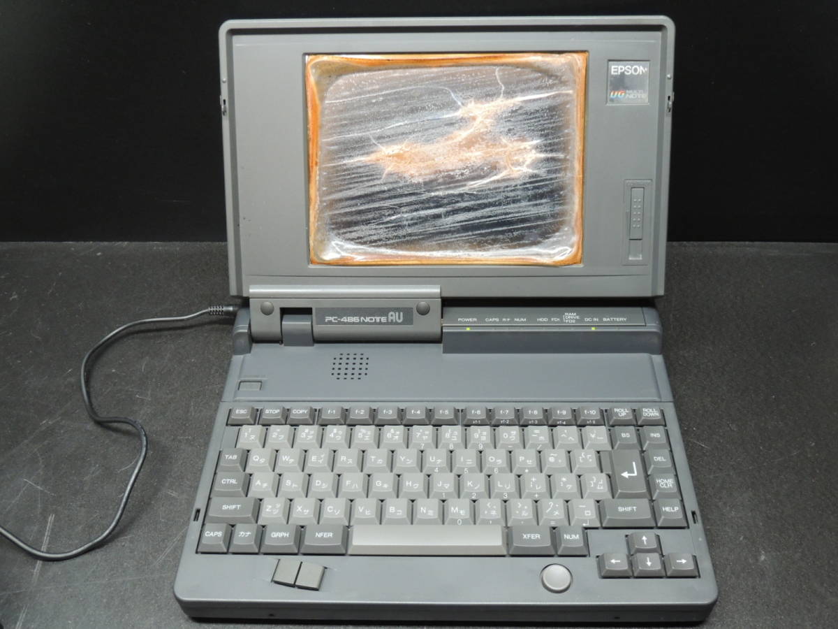 た*お様 EPSON PC-486 NOTE AS ① Yahoo!オークション - EPSON PC-486