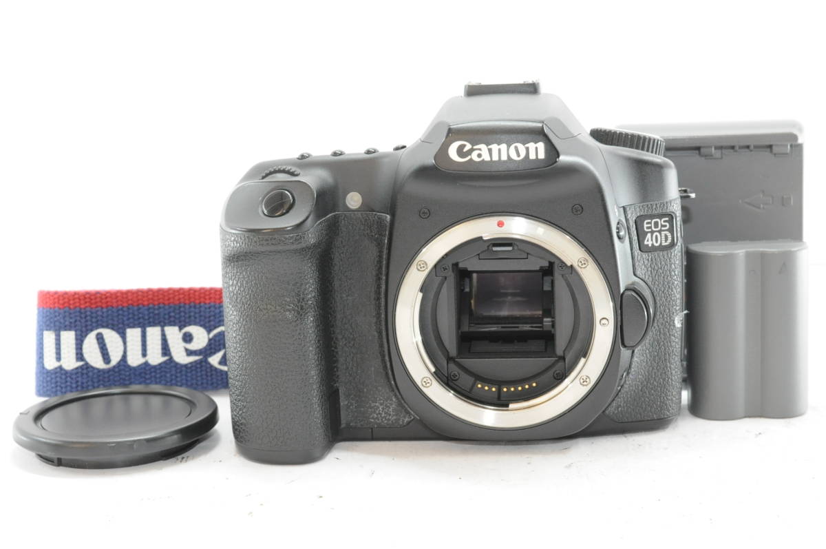 ☆超極上☆ キヤノン CANON EOS 40D ボディ ☆完動品 ☆バッテリー 