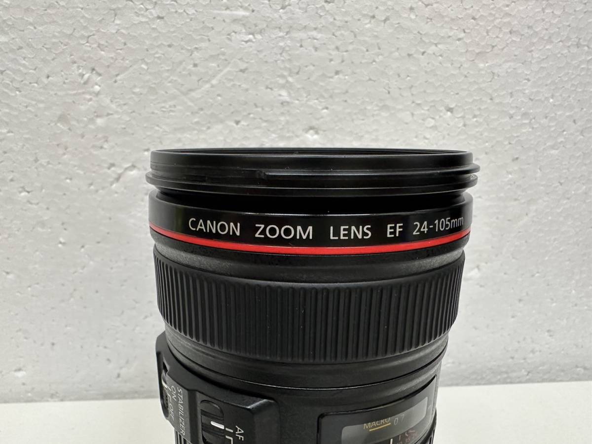 C-19954】Canon ZOOM LENS EF 24-105mm 1:4L IS USM ズームレンズ 動作