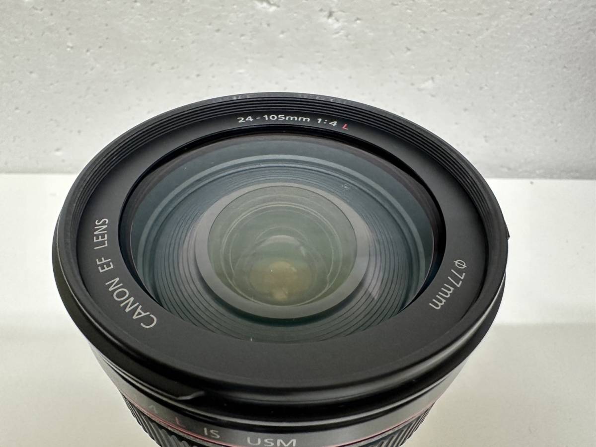 C-19954】Canon ZOOM LENS EF 24-105mm 1:4L IS USM ズームレンズ 動作
