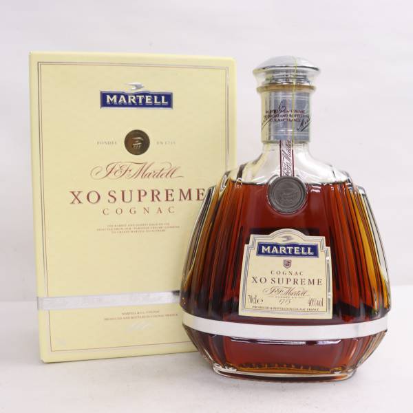【人気，お買い得】 MARTELL マーテル XO スプリーム クリアボトル 40％ 700ml N23I160006(マーテル)｜売買されたオークション情報、yahooの商品情報をアーカイブ公開 - オークファン コニャック