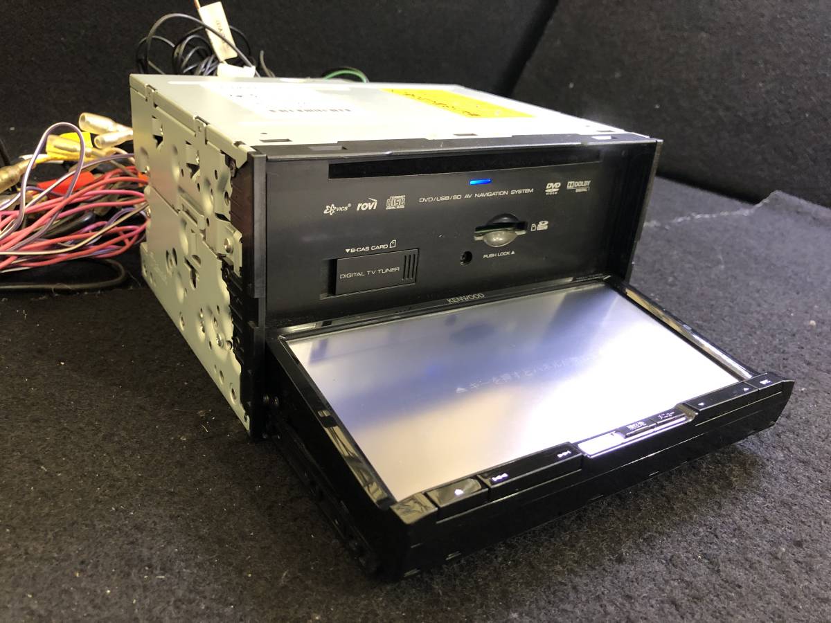 ケンウッド 彩速ナビ MDV-737DT フルセグTV/DVD/SD/Bluetooth/USB/iPod