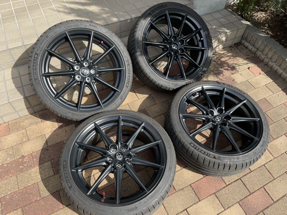 GR86 RZ純正ホイール タイヤ4本セット 21製造溝あり(ラジアルタイヤ 