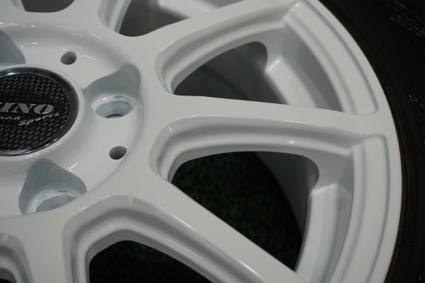 KINO カスタムホイール 軽四 軽トラ 155/65R14 5.5J OFF+42(ラジアル 