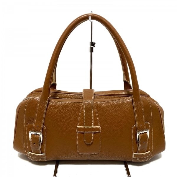 ロエベ LOEWE ハンドバッグ センダ レザー ライトブラウン バッグ