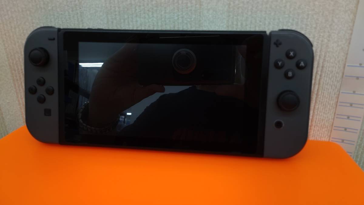 ジャンク品 本体のみ Nintendo Switch本体 グレー（旧型） Switch
