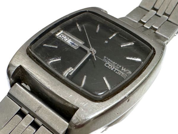 SEIKO セイコー/LM ロードマチック 25石 5606-5040 黒文字盤 自動巻き