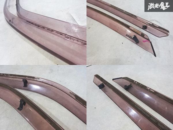 シルビア S13 日産 希少 純正オプション サイドバイザーの通販 s13