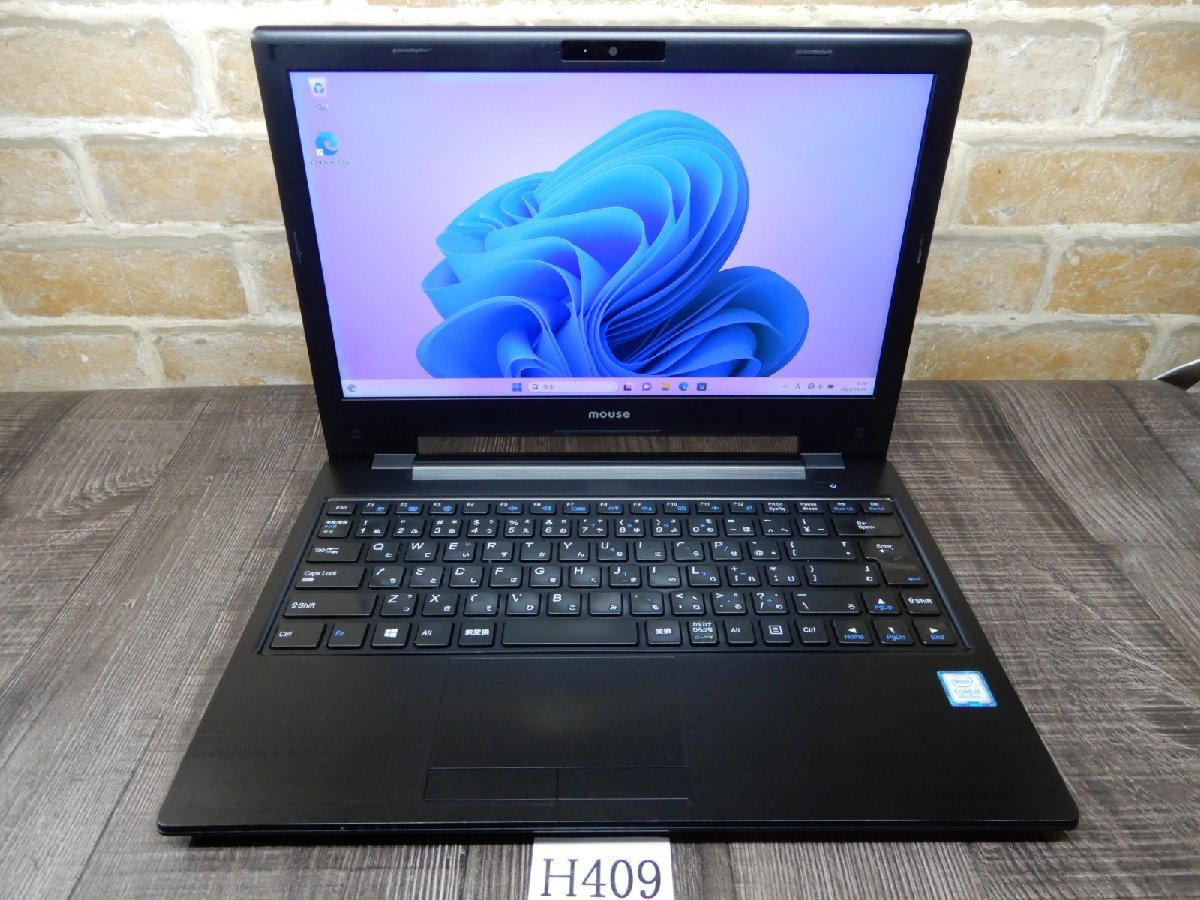 H409☆最新Windows11★第8世代 Core i7☆高速SSD480GB & webカメラ★第8世代 Core i7★メモリ16GB★フルHD1920x1080-13Ｗ液晶★MPro-NB391Z