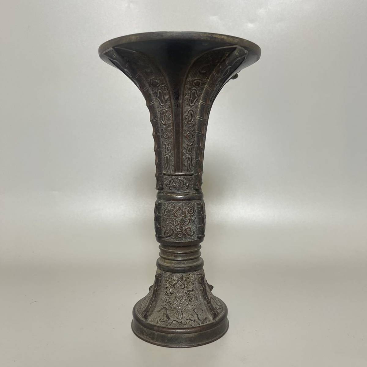 ♦中国古玩 銅製 透かし彫り鳳凰双耳香炉 アンティーク 骨董品コレクション ♢中国古玩 銅製 透かし彫り鳳凰双耳香炉 アンティーク 骨董品