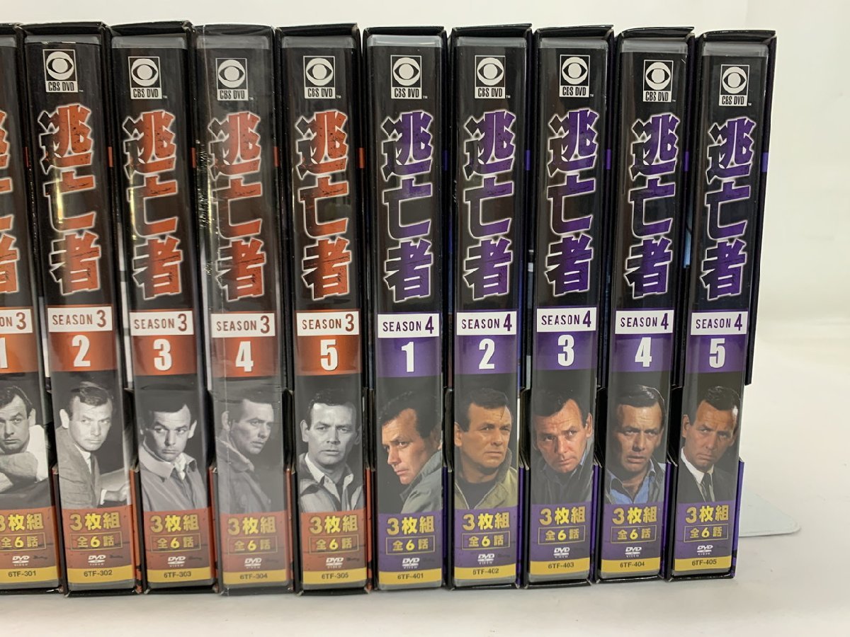 DVD海外人気ドラマ・逃亡者シーズン1〜シーズン4BOX（シーズン1のみ