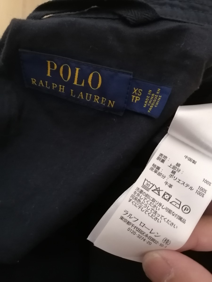 POLO RALPH LAUREN ポロラルフローレン スウィングトップ XS ネイビー