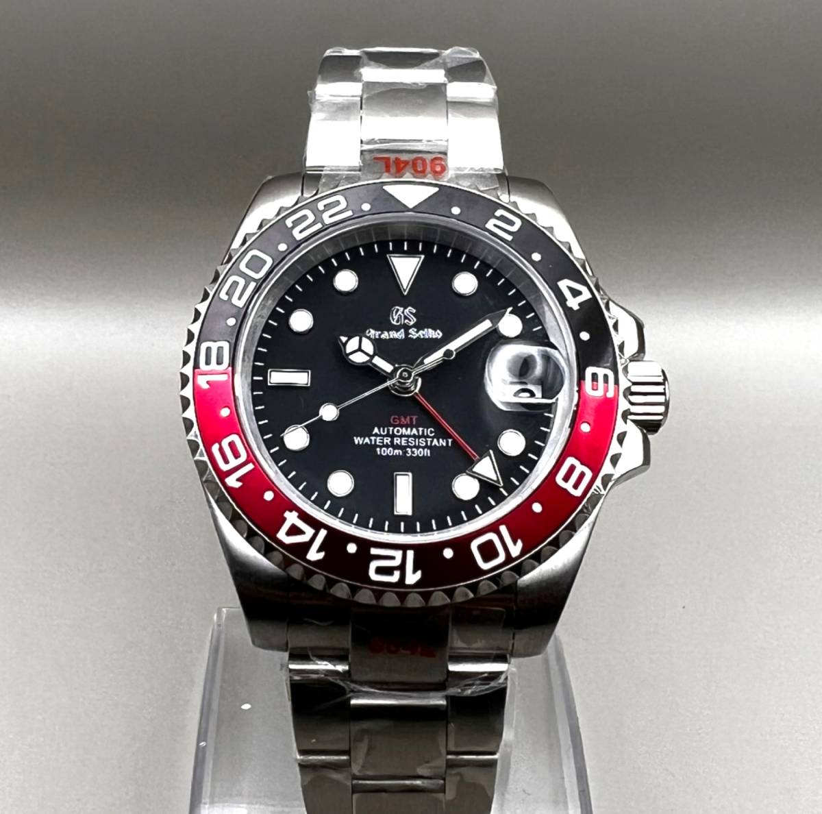 SEIKO MOD NH34 カスタム GMTマスター コーク 40mm ダイバーズ 手 