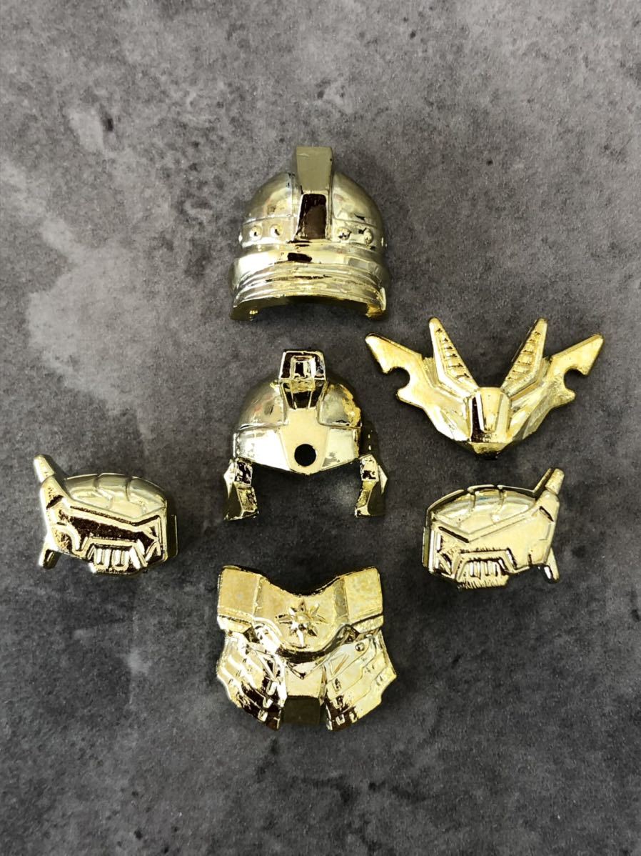 1000円〜 【ガン消し】［当時物］烈光頑駄無 闘覇の鎧、軽装2体セット  