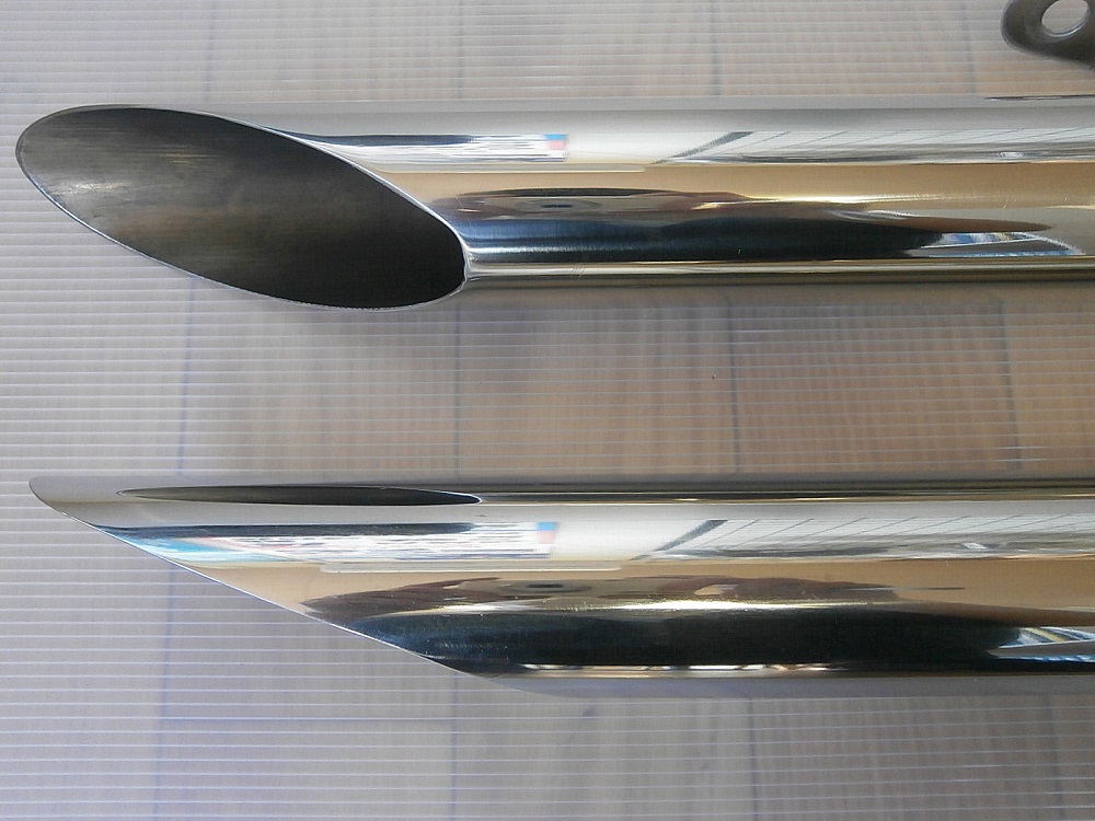 マグナ250 スラッシュカットマフラー(マフラー本体（社外）)｜売買され
