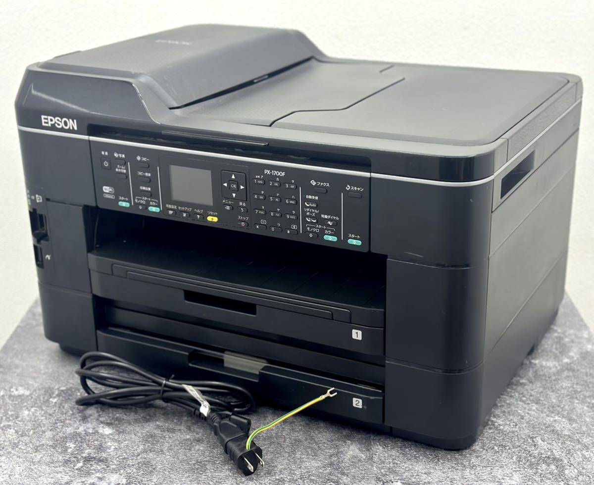 未使用 EPSON インクジェット PX-1700F A3ノビ 複合機 T1691636