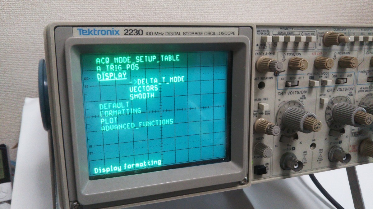 Tektronix 2230 オシロスコープ
