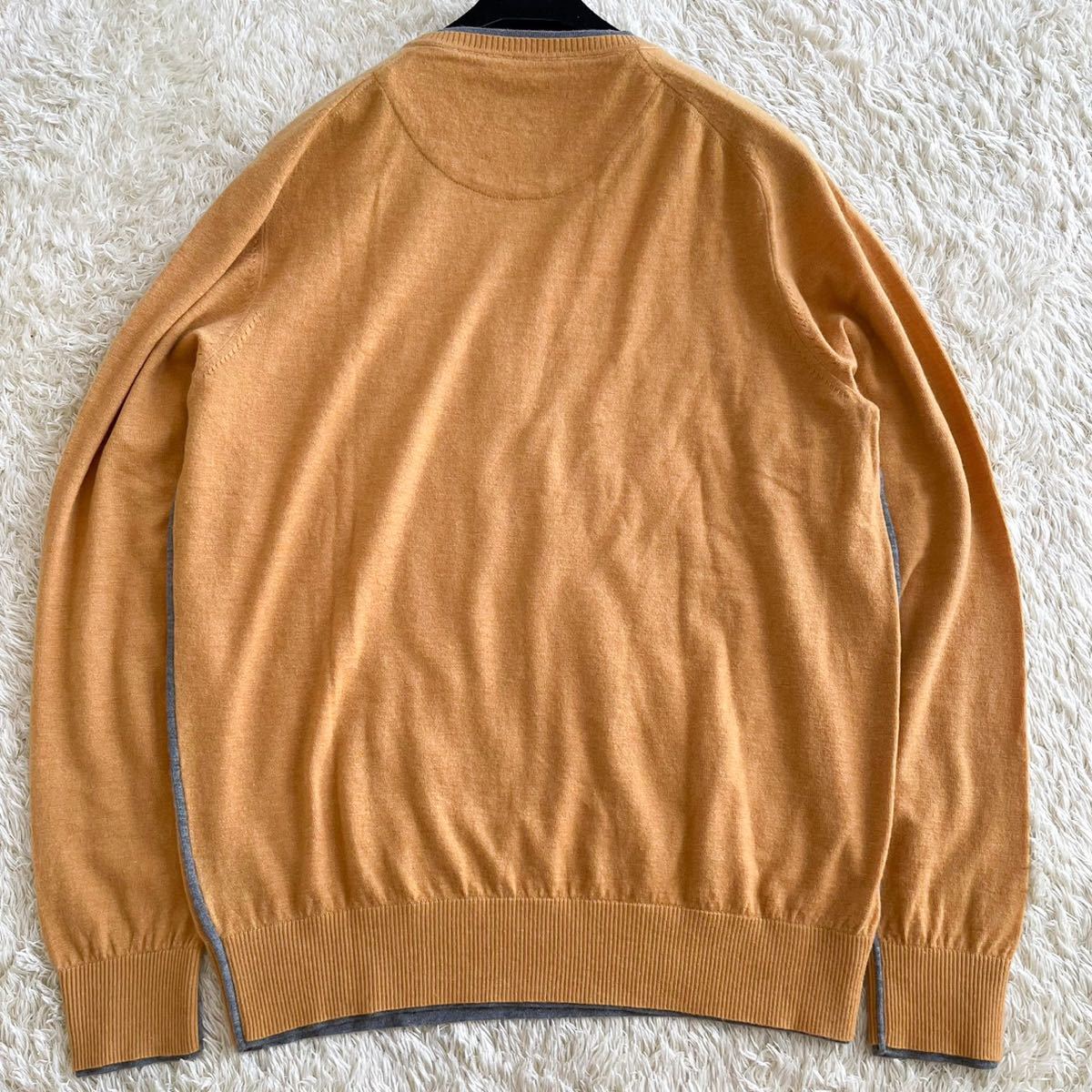 エルメネジルドゼニア Ermenegildo Zegna マスタードイエロー からし色 