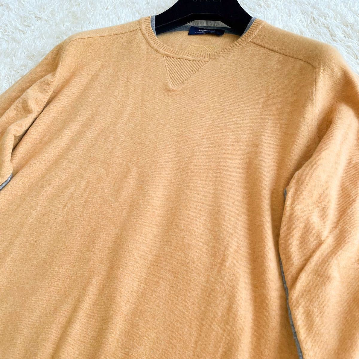 エルメネジルドゼニア Ermenegildo Zegna マスタードイエロー からし色 