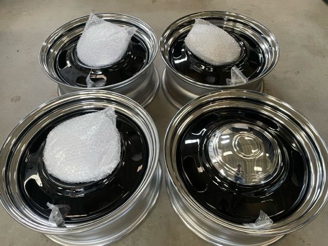 10月末まで特価未使用ホイール♪IRONHEAD LT1501♪Black♪4本セット！ザ・ビートル、ニュービートル、エクストレイル！スタッドレス用にも