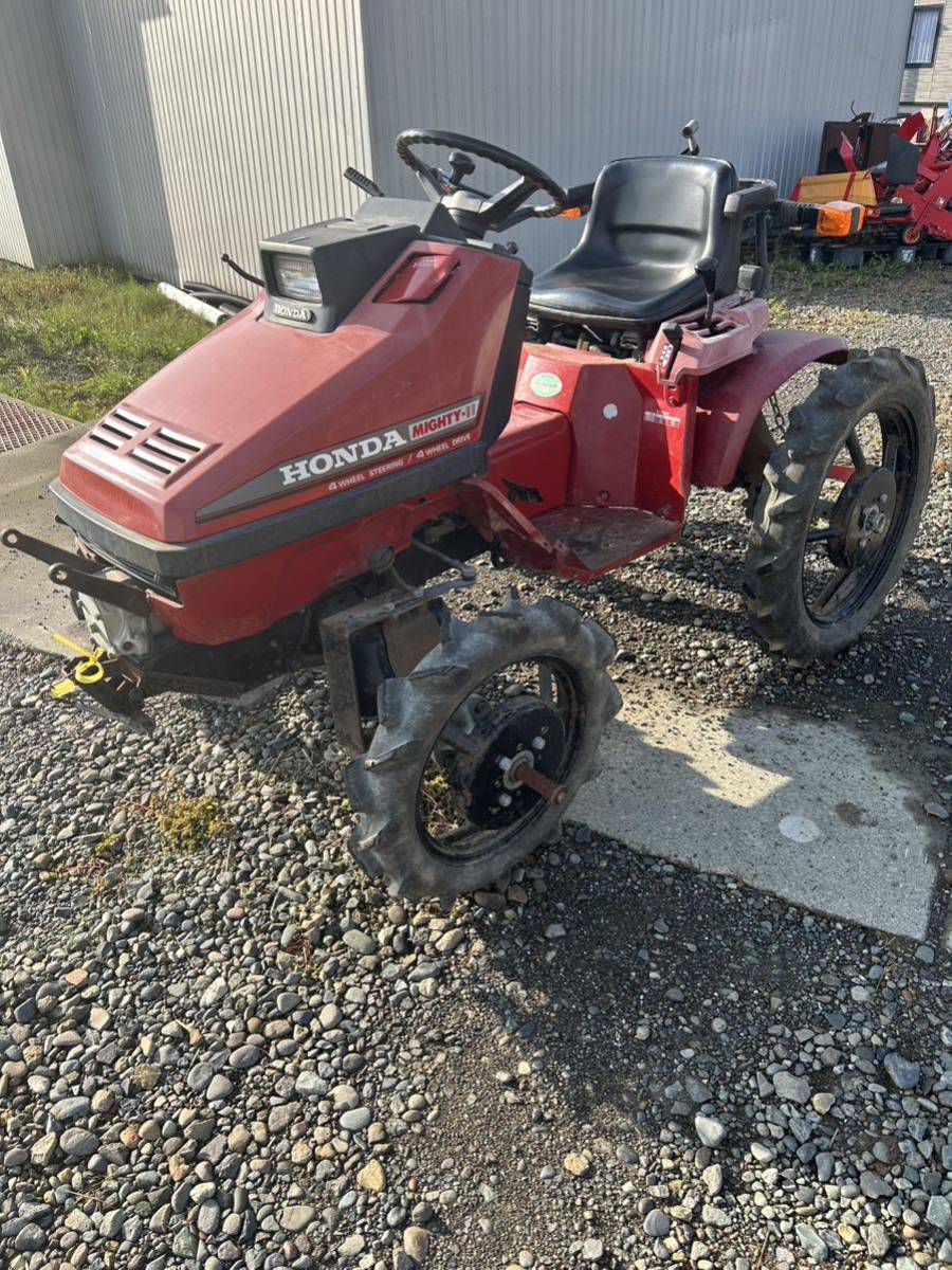 ホンダ　トラクター　マイティ11　4WD　エンジン好調　引取限定 ホンダ マイティ11 トラクター Yahoo!オークション - 玉ねぎ デガー