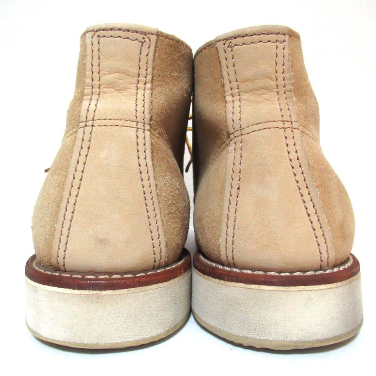 美品 RED WING レッドウィング 羽タグ スエード ワークチャッカブーツ 