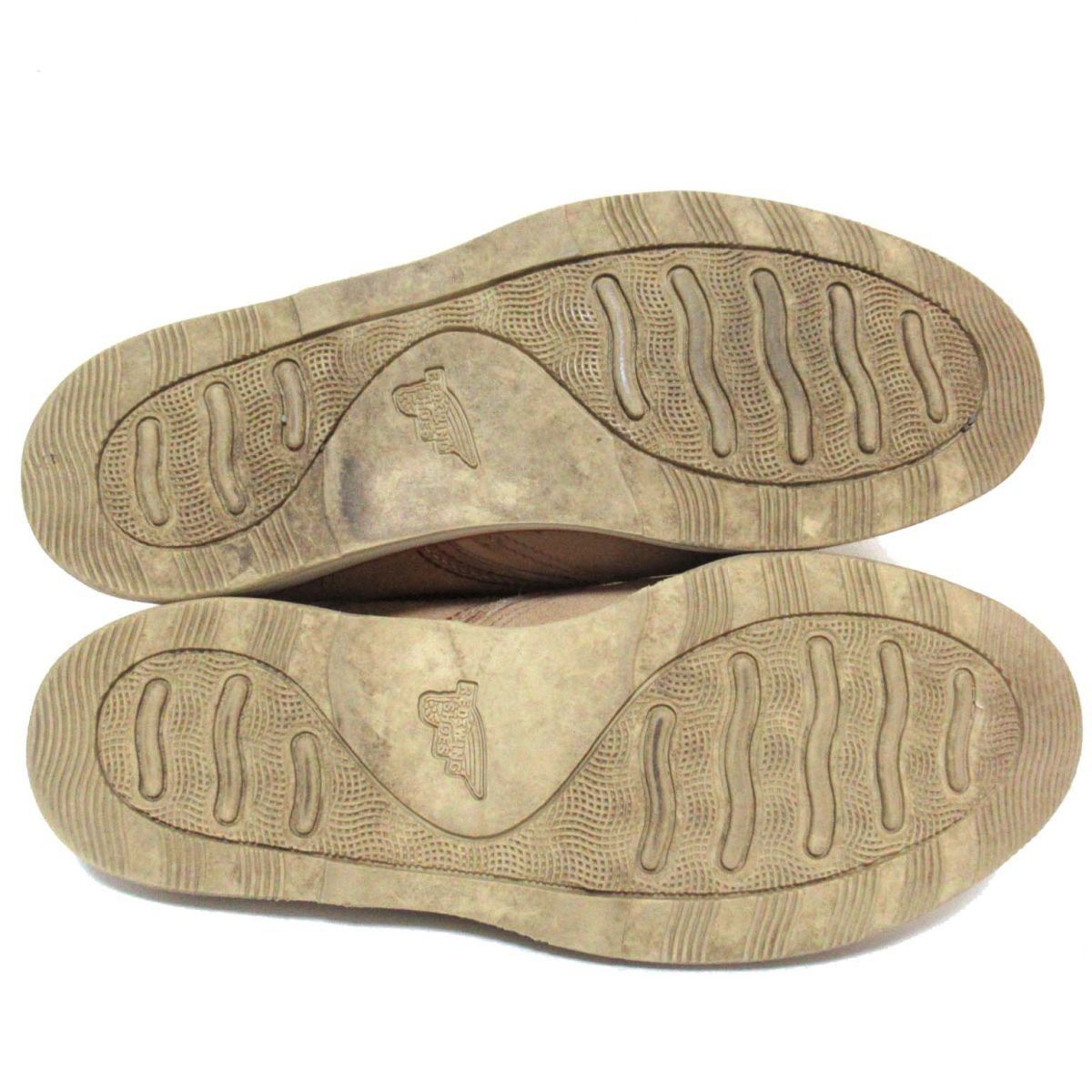 美品 RED WING レッドウィング 羽タグ スエード ワークチャッカブーツ 