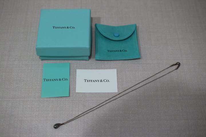 TIFFANY & Co. ティファニー SV925 ネックレス 3.3g 保存袋 箱付 4228