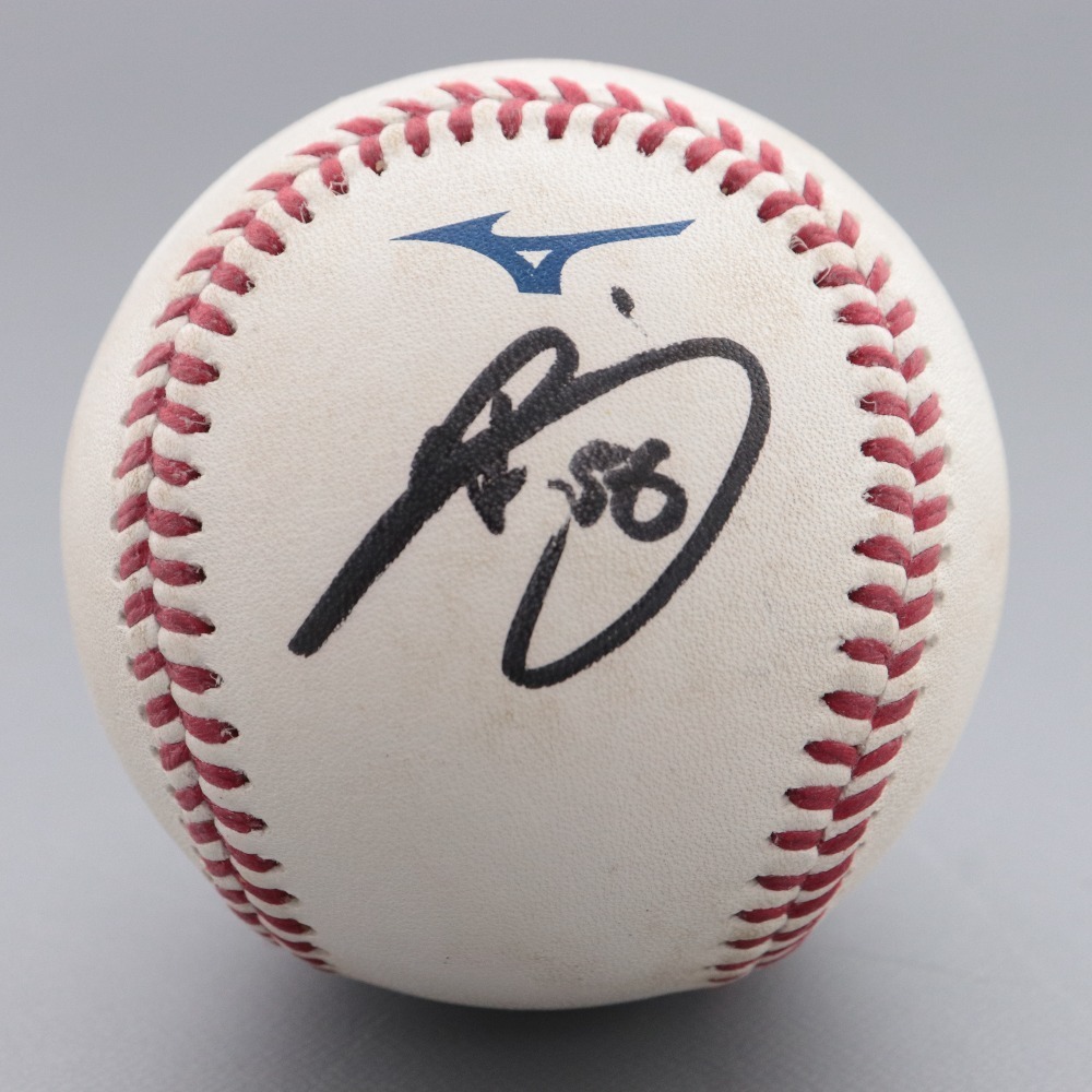 阪神タイガース マット・マートン選手 214安打 達成記念 ボール カード