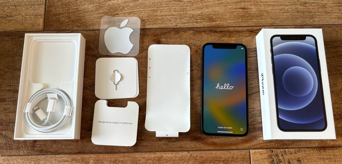 美品】iPhone 12 mini 64GB ブラック Apple Store SIMフリー 002