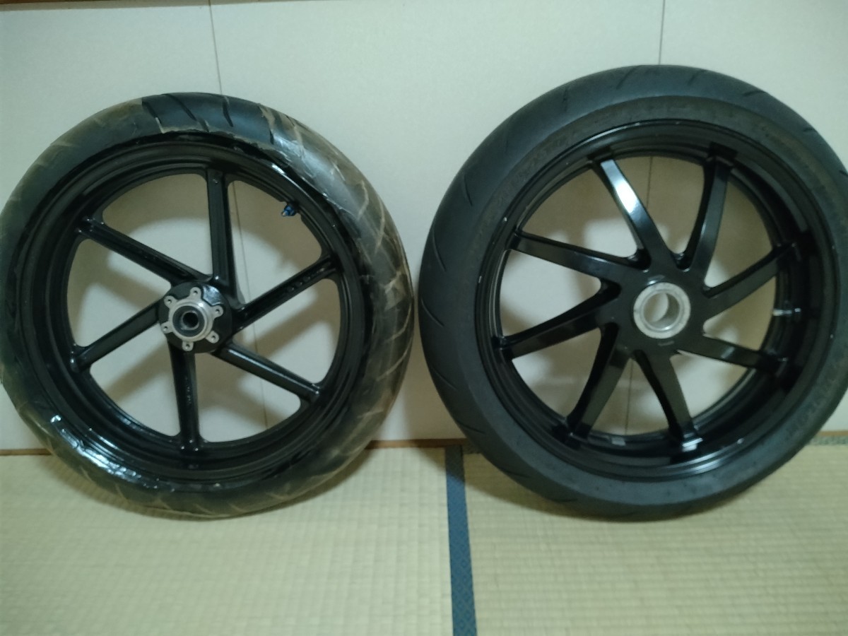 RVF400 前後ホイール F3.5J×17 R4.5J×17 プロアーム 純正ホイール NC35