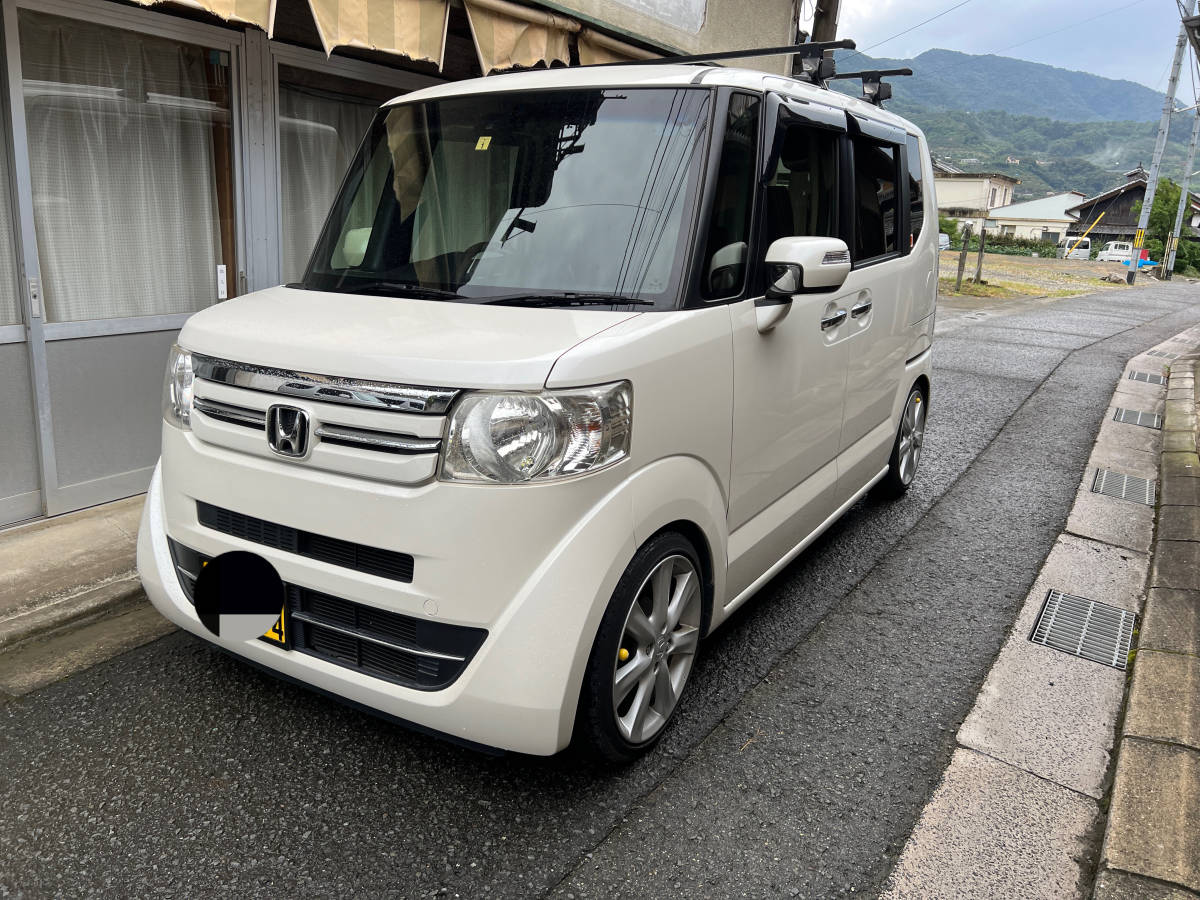 27年式ホンダ N-BOXカスタムターボ車検R8 8月まで