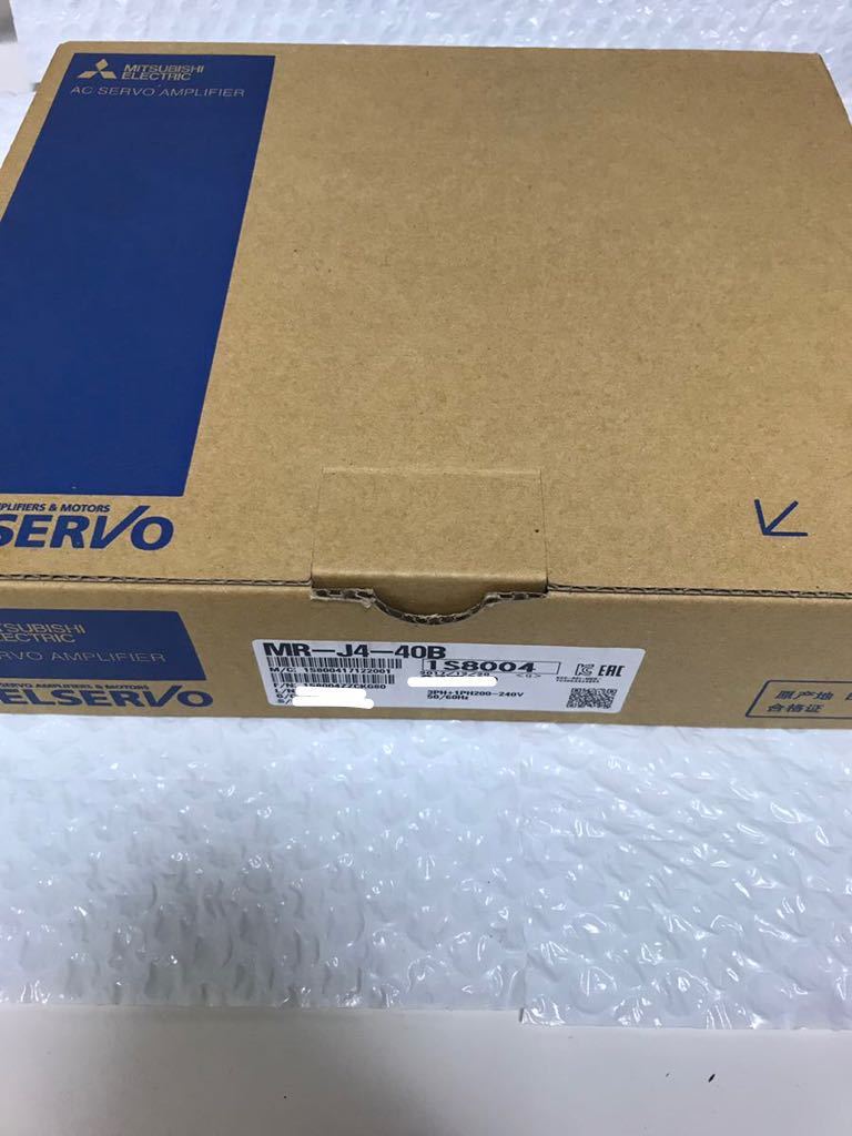 新品未使用三菱電機 MITSUBISHI サーボアンプMR-J4-40B動作保証 イン