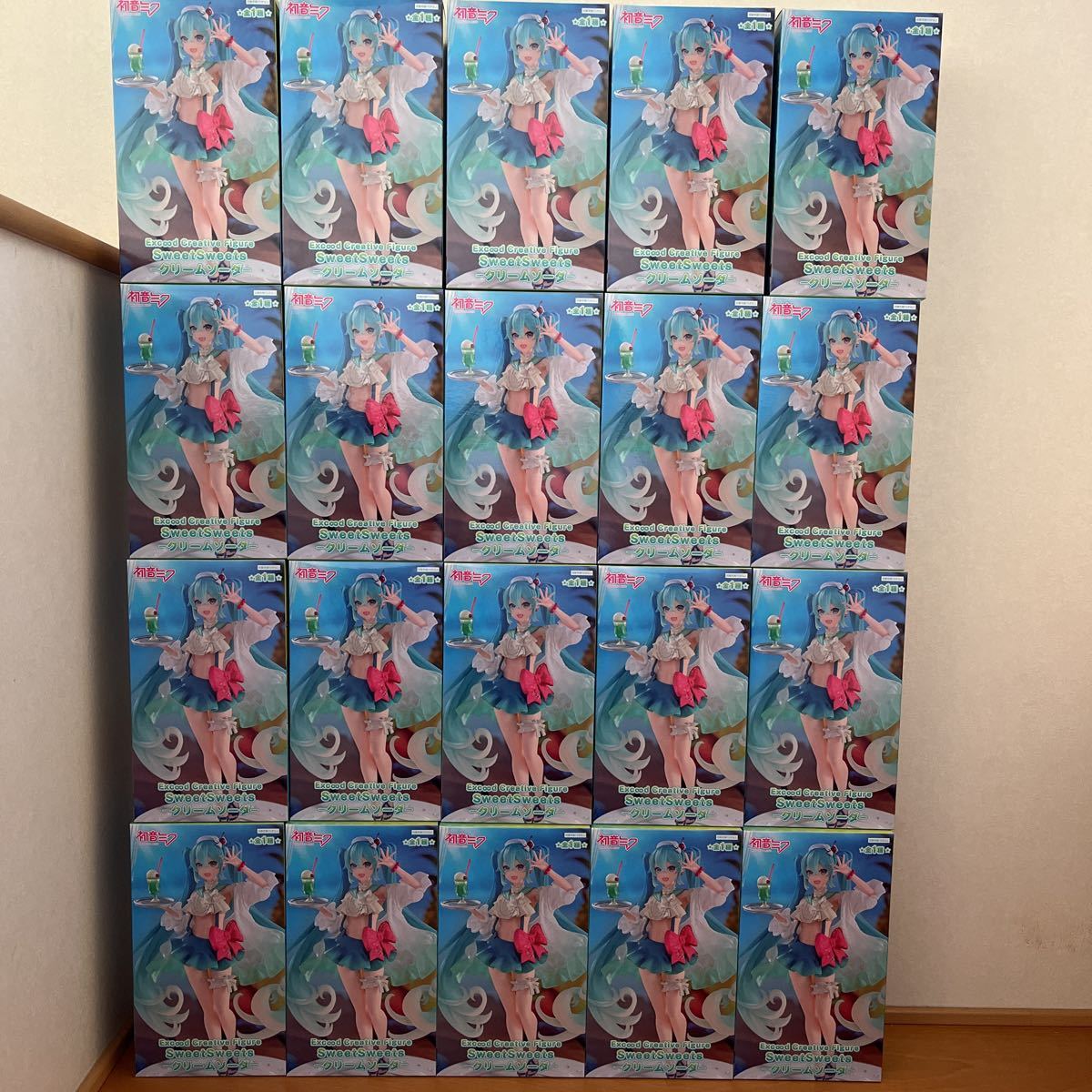  H227 20体まとめ売り 初音ミク Exc&infin;d Creative Figure SweetSweets ークリームソーダー フィギュア(初音ミク)｜売買されたオークション情報、yahooの商品情報をアーカイブ公開 - オークファン 初音ミク