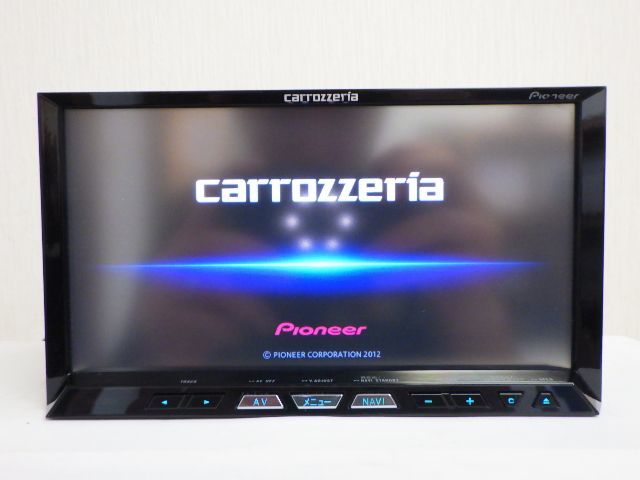 ★2012年★カロッツェリア 7インチ AVIC-ZH99 Bluetooth フルセグ DVD CD 録音 SD ラジオ AUX USB i-Pod 中古 ナビ